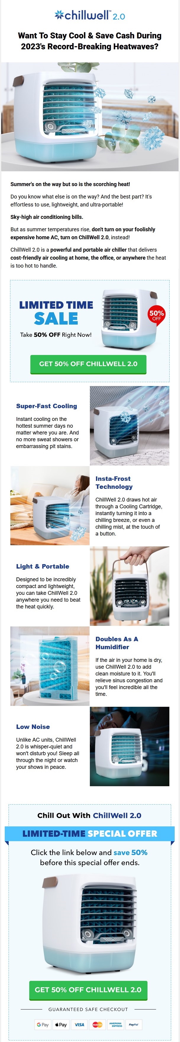 No More Sweating Indoors - ChillWell 2.0 Is Here